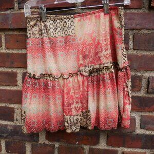 Vintage y2k mesh mini skirt